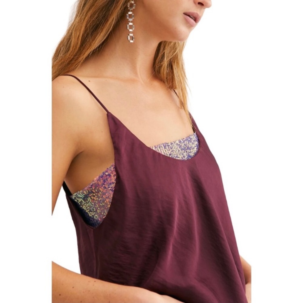 FREE PEOPLE Turn It On CAMI NWT